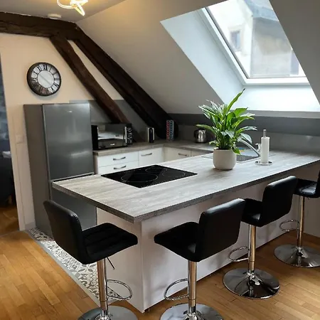 Appartamento Coeur De Bouchon Troyes Esterno foto