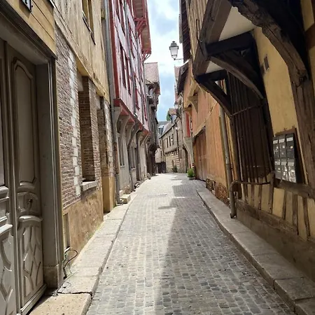 Appartamento Coeur De Bouchon Troyes Esterno foto